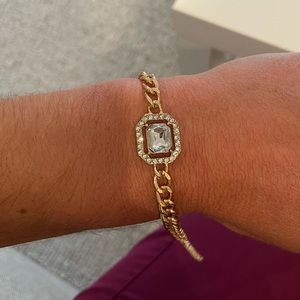 Gold plated bracelet